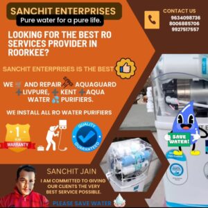 Sanchit Enterprises Roorkee RO Sales and Service Center in roorkee