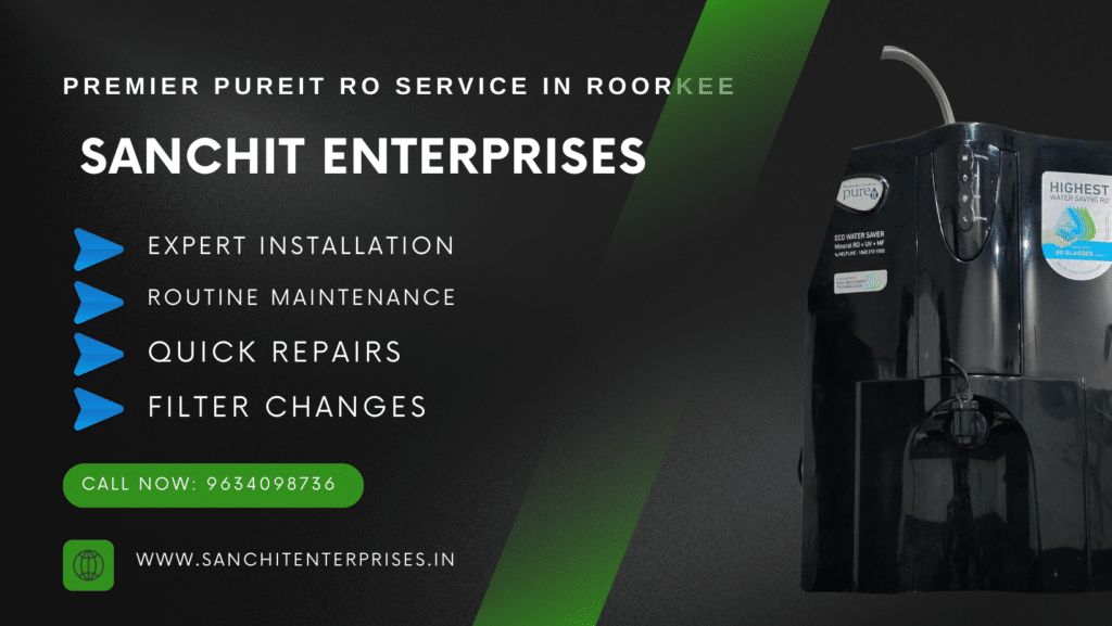 Advertisement for Sanchit Enterprises Pureit RO Services in Roorkee