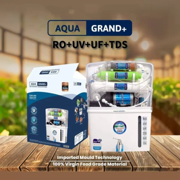 Aqua Grand Plus RO+UV+UF+TDS Water Purifier - Advanced Multi-Stage Purification