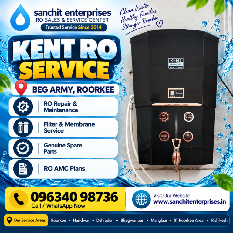 Kent RO Service in BEG Army, Roorkee